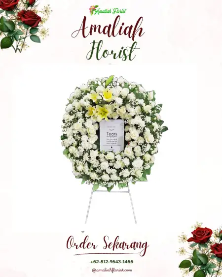 Krans Bunga Duka Klebet